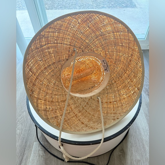 lack of color the vista tan wide brim straw cowboy summer sun beach hat small - Picture 5 of 7